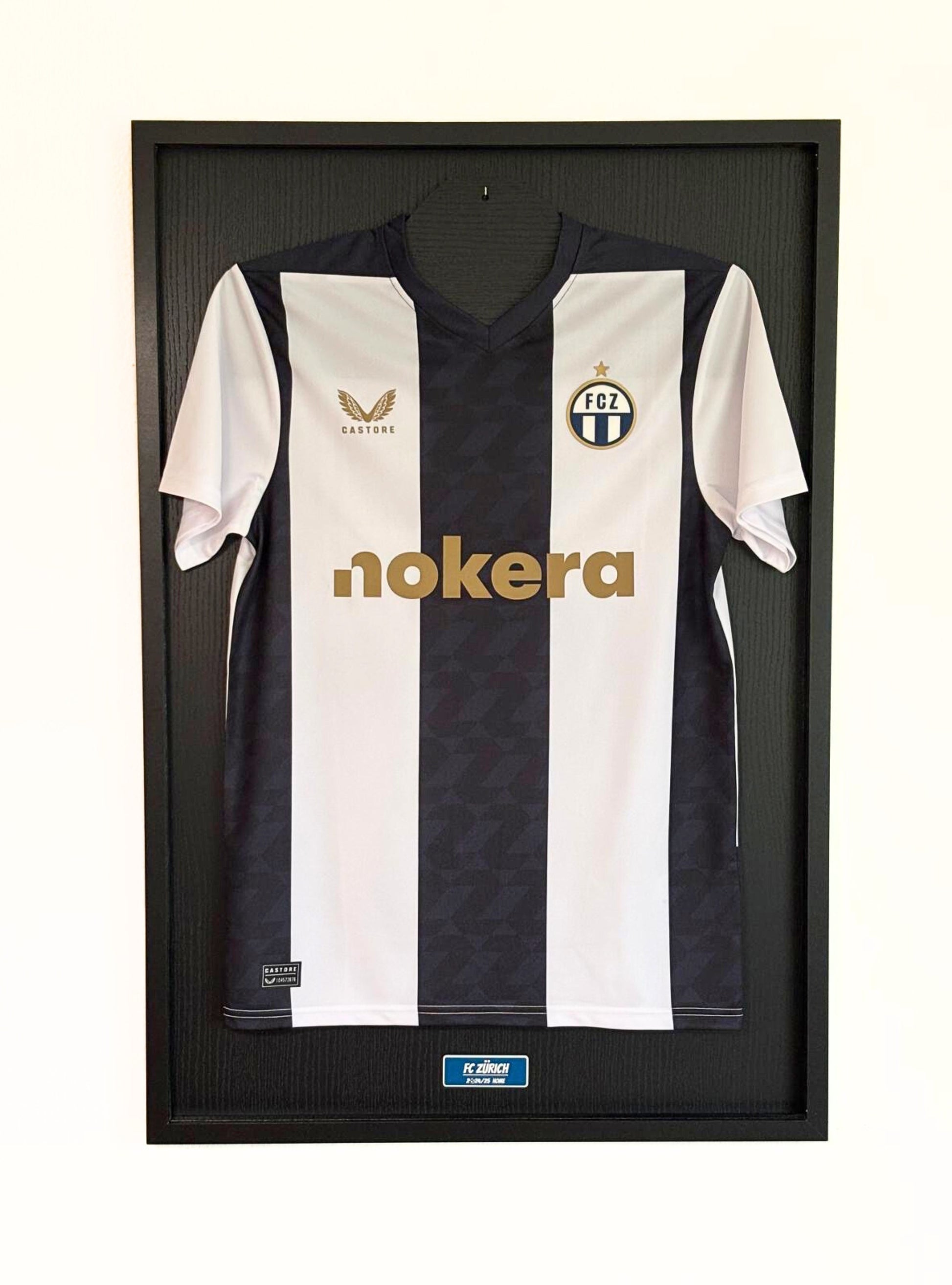 HIP MY WALL Fußball-Rahmen | FC Zürich Heimtrikot