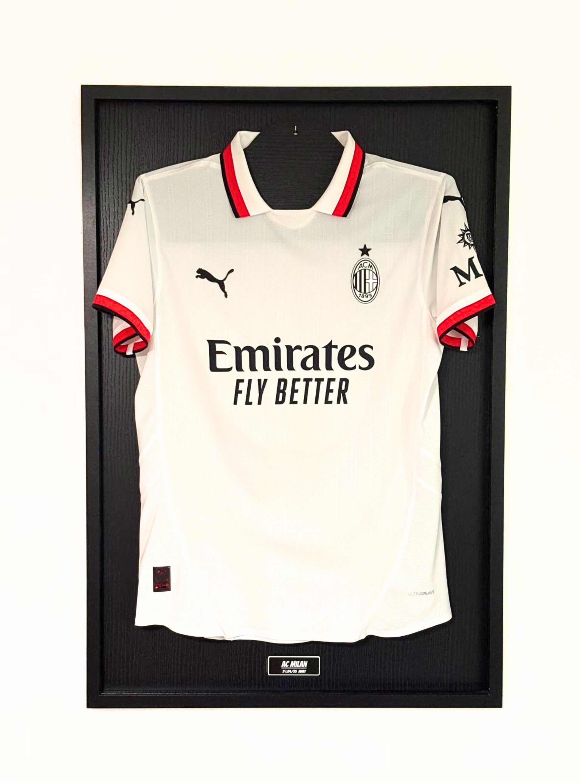 HIP MY WALL Fußball-Rahmen | AC Milan Authentic Auswärtstrikot
