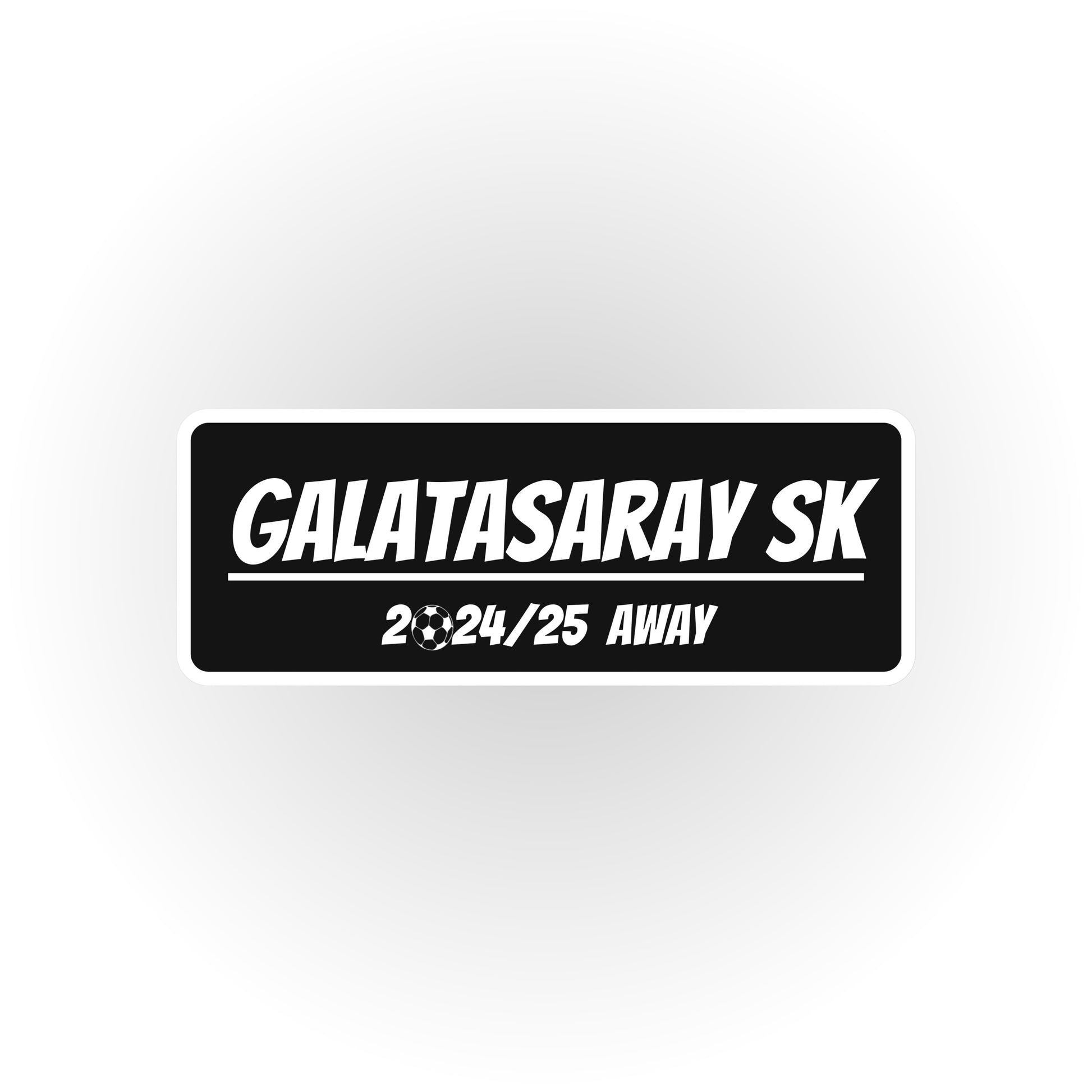 HIP MY WALL Fußball-Rahmen | Galatasaray SK Auswärtstrikot