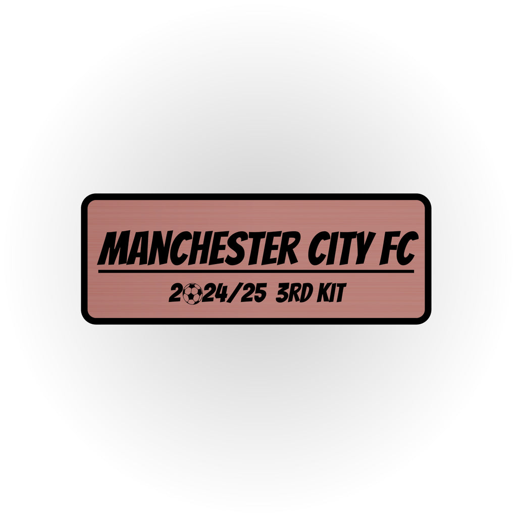 HIP MY WALL Fußball-Rahmen | Manchester City 3rd Trikot 2024/25