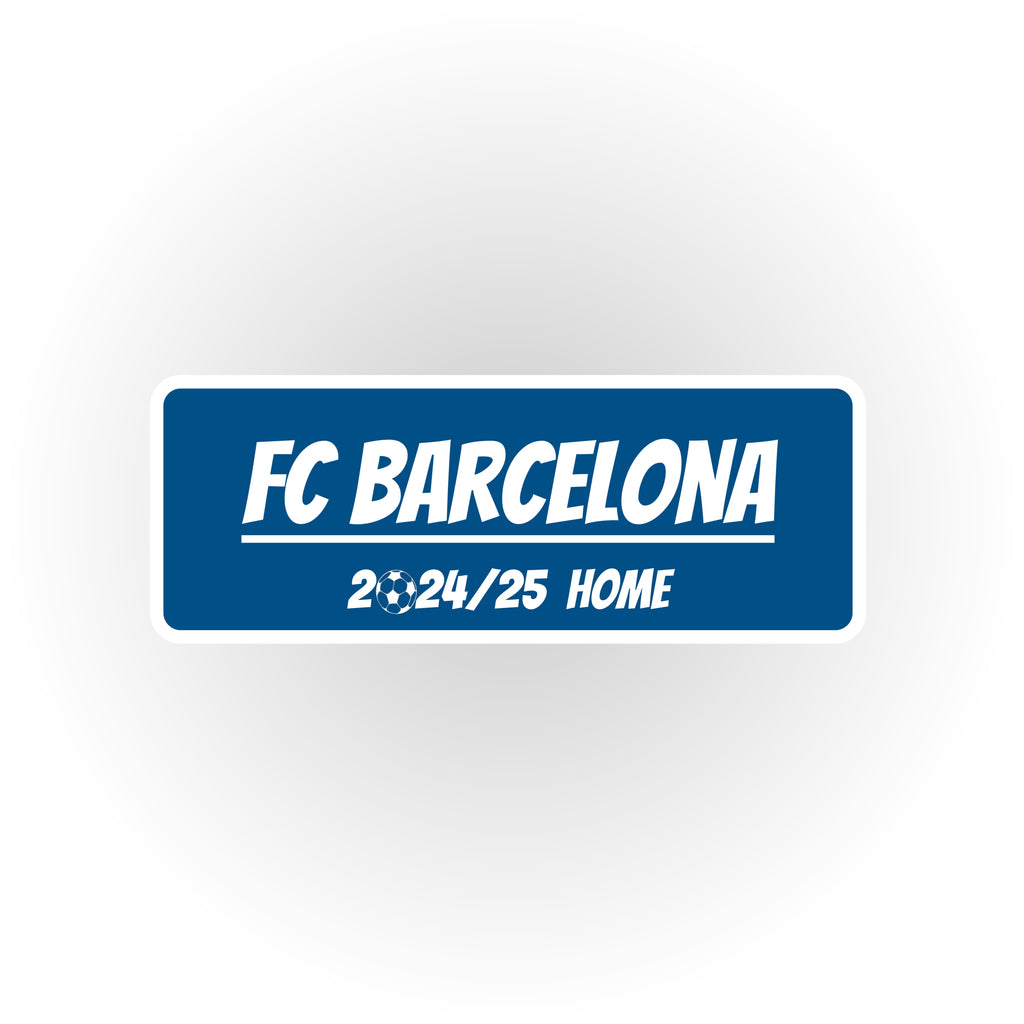 HIP MY WALL Fußball-Rahmen | FC Barcelona Home Trikot 2024/25