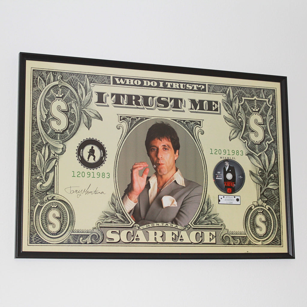 HIP MY WALL XL Rahmen/ Scarface