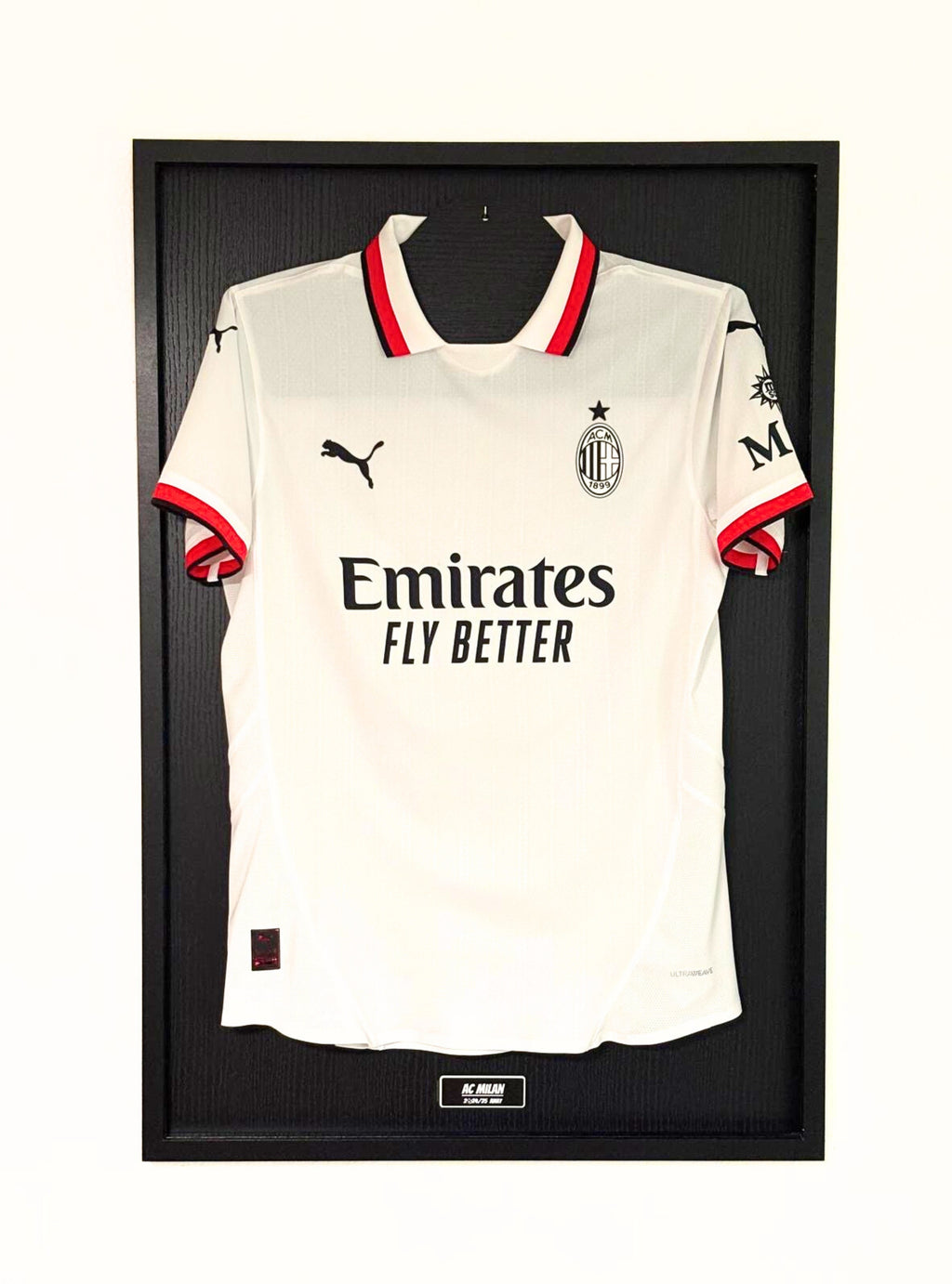 HIP MY WALL Fußball-Rahmen | AC Milan Authentic Auswärtstrikot