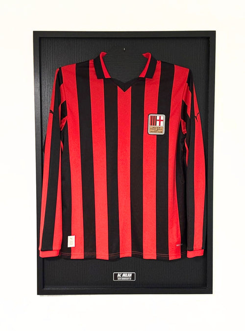 HIP MY WALL Fußball-Rahmen | AC Milan 125th Anniversary Trikot