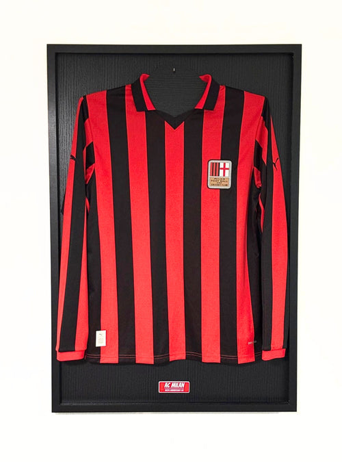 HIP MY WALL Fußball-Rahmen | AC Milan 125th Anniversary Trikot