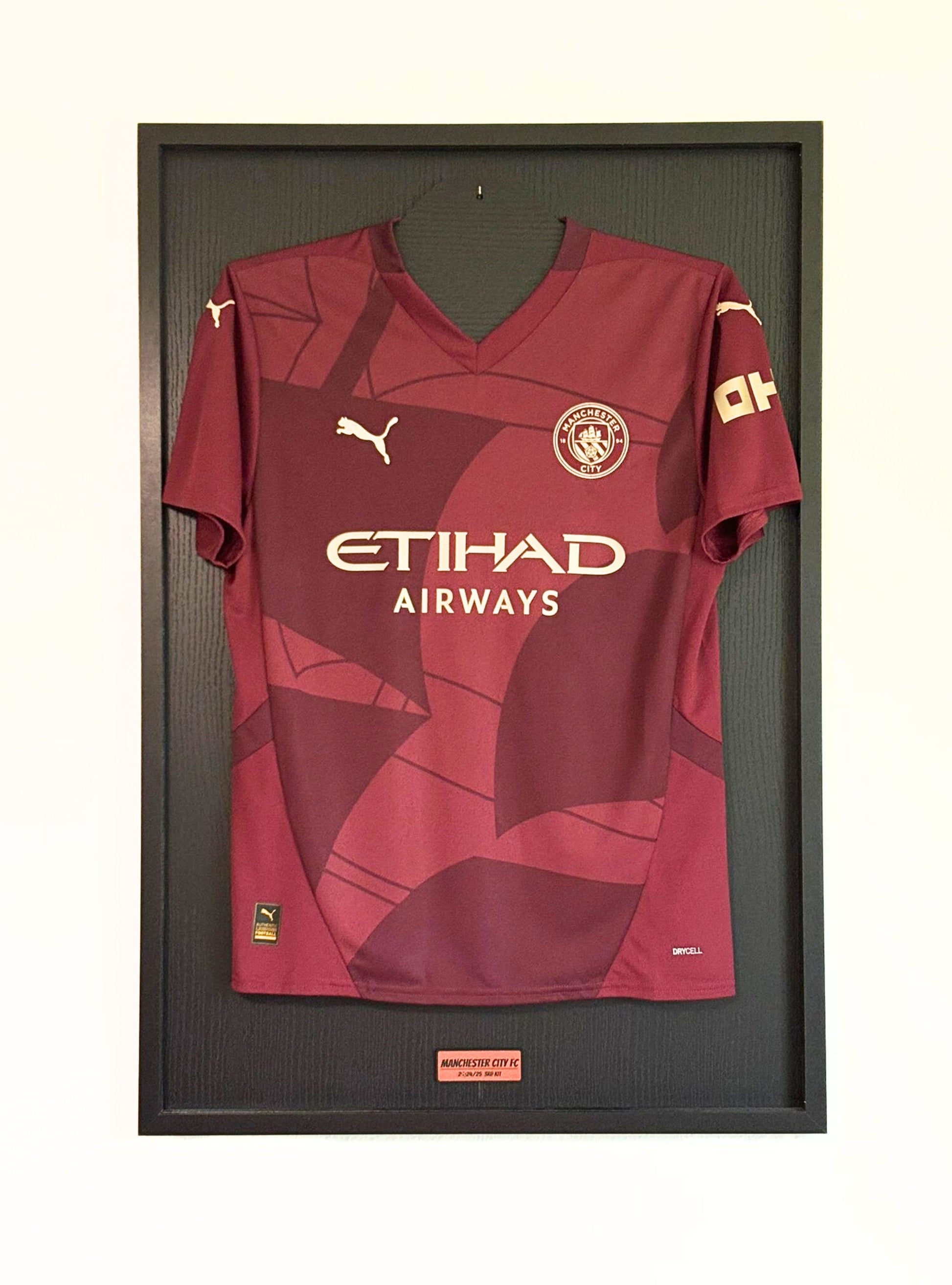 HIP MY WALL Fußball-Rahmen | Manchester City 3rd Trikot 2024/25