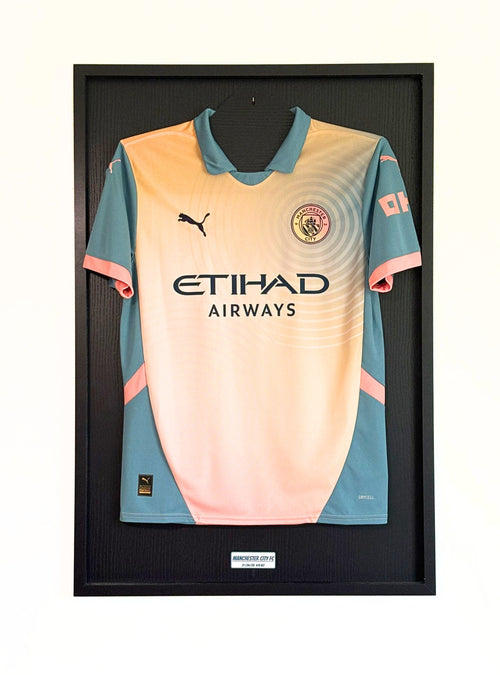 HIP MY WALL  Fußball-Rahmen | Manchester City 4th Trikot 2024/25