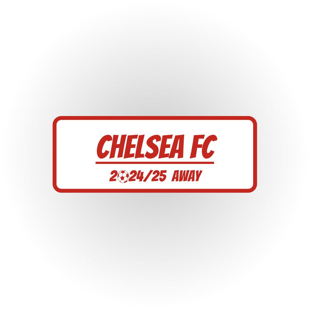 HIP MY WALL Fußball-Rahmen | Chelsea FC Auswärtstrikot