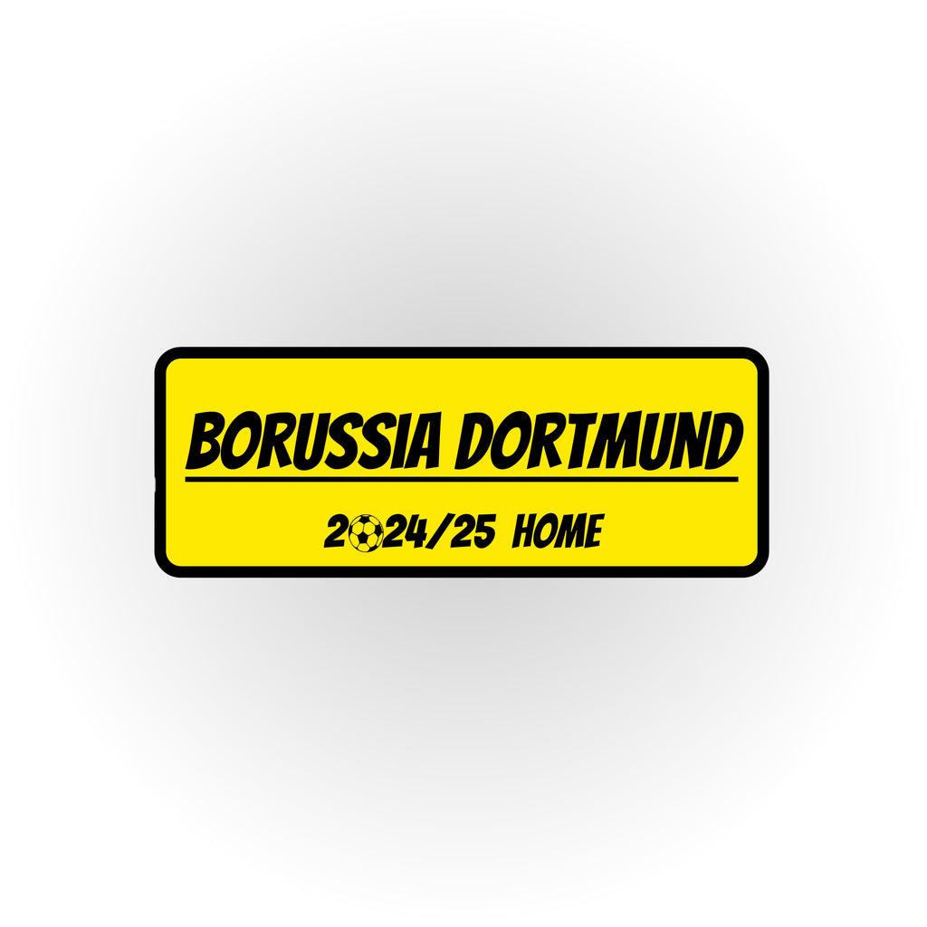 HIP MY WALL Fußball-Rahmen | Borussia Dortmund Heimtrikot