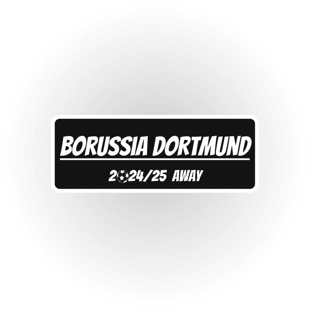 HIP MY WALL Fußball-Rahmen | Borussia Dortmund Auswärtstrikot