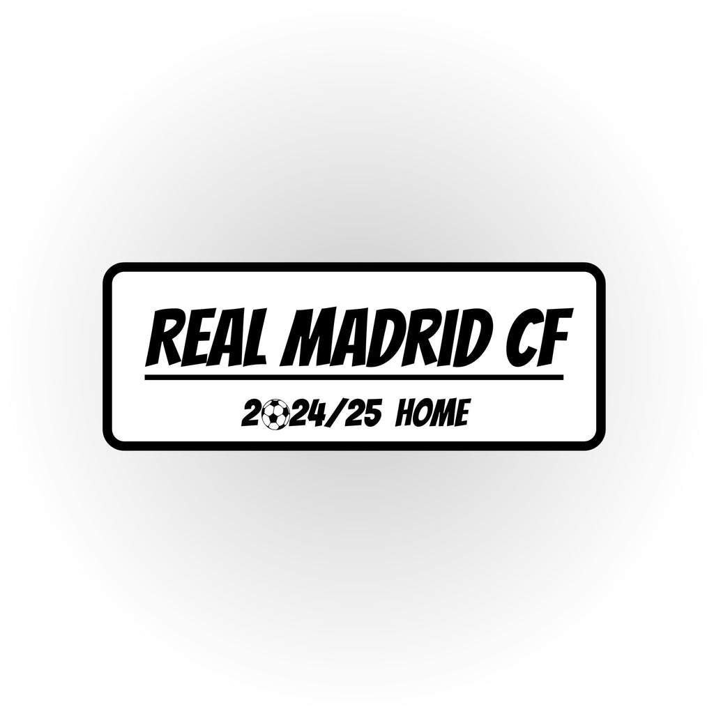HIP MY WALL Fußball-Rahmen | Real Madrid CF Heimtrikot