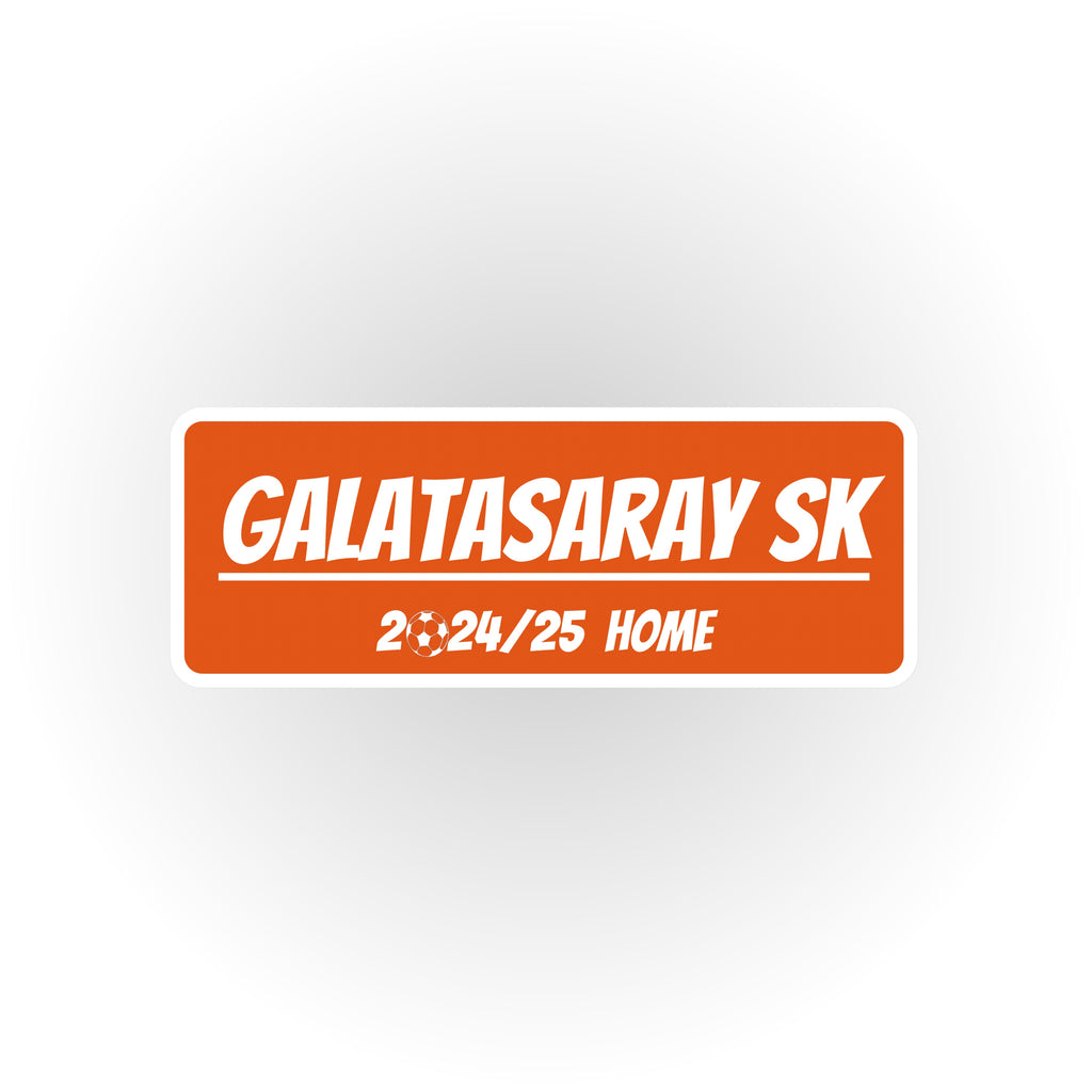 HIP MY WALL Fußball-Rahmen | Galatasaray SK Heimtrikot