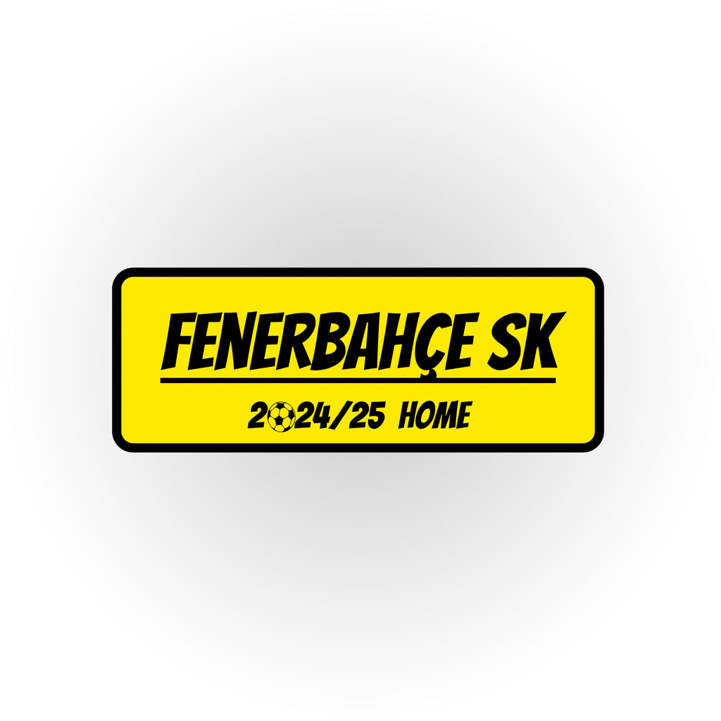 HIP MY WALL Fußball-Rahmen | Fenerbahçe SK Heimtrikot