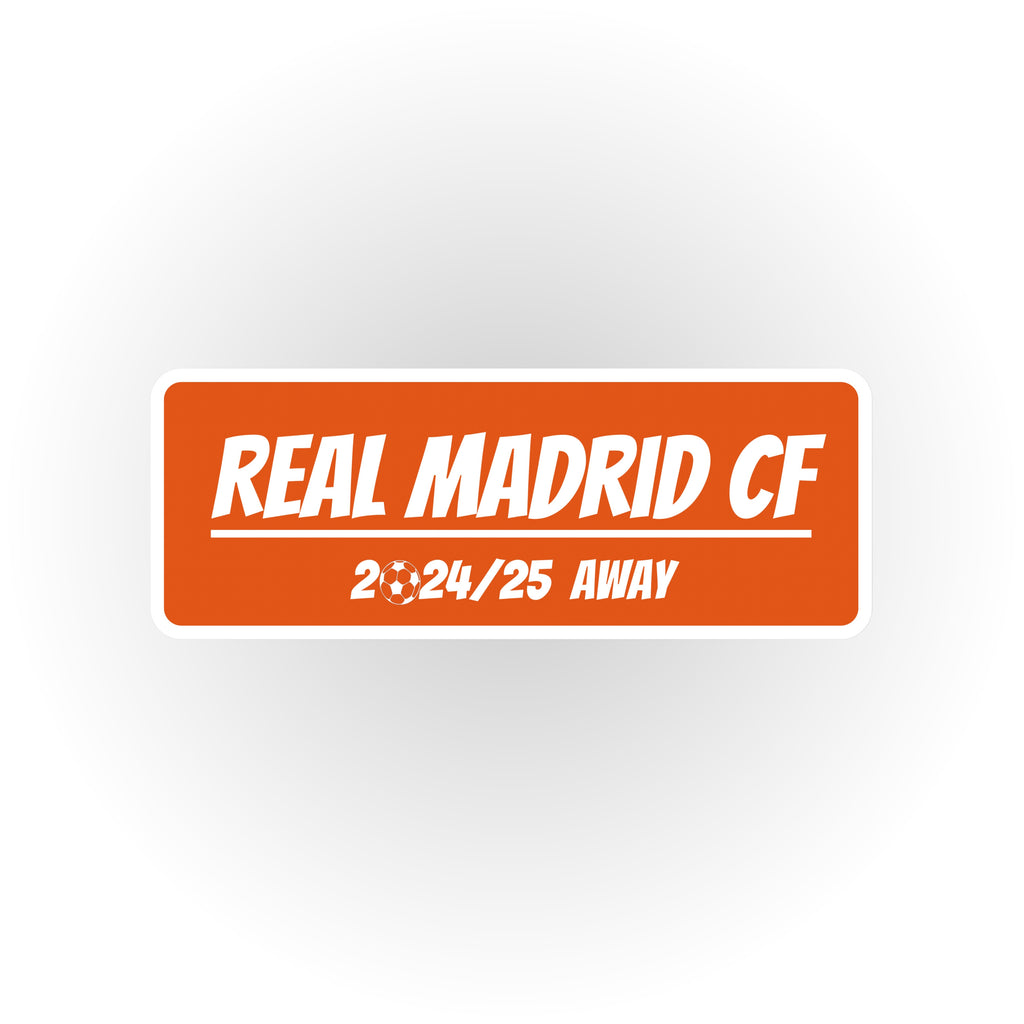 HIP MY WALL Fußball-Rahmen | Real Madrid CF Auswärtstrikot
