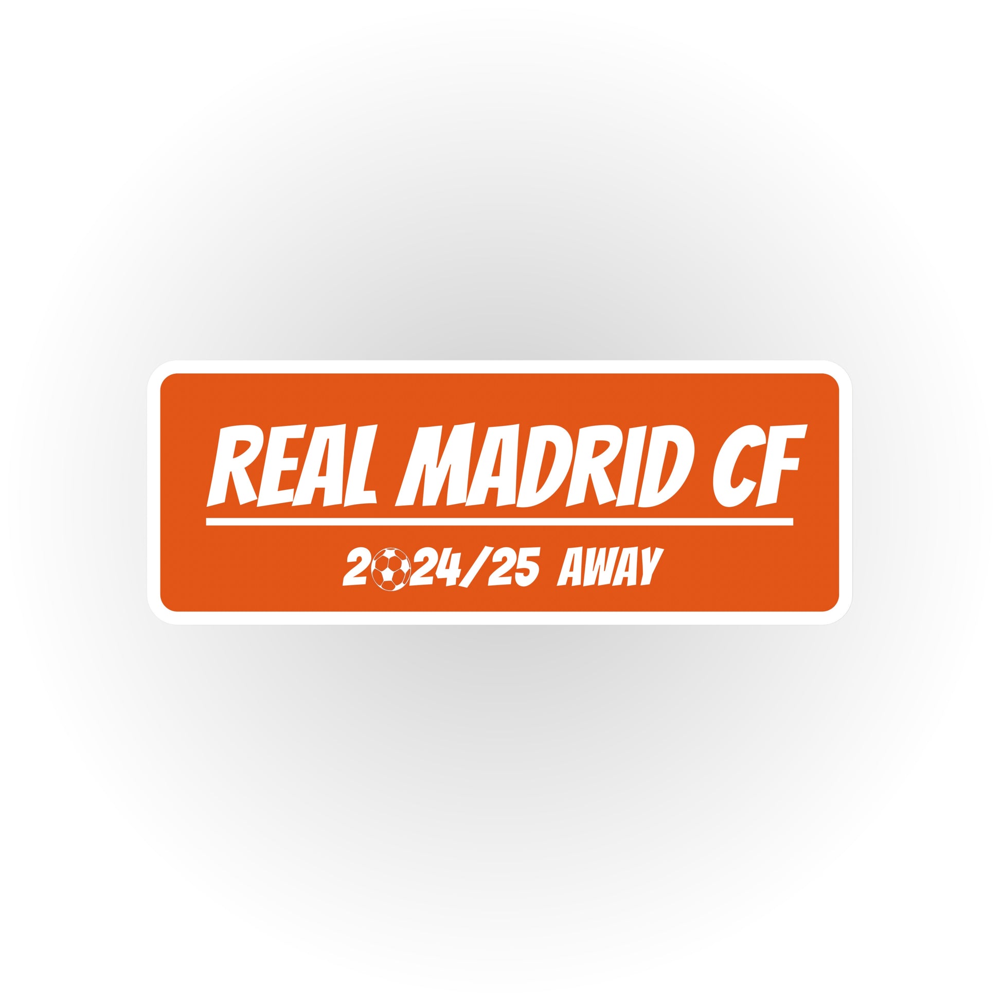 HIP MY WALL Fußball-Rahmen | Real Madrid CF Auswärtstrikot