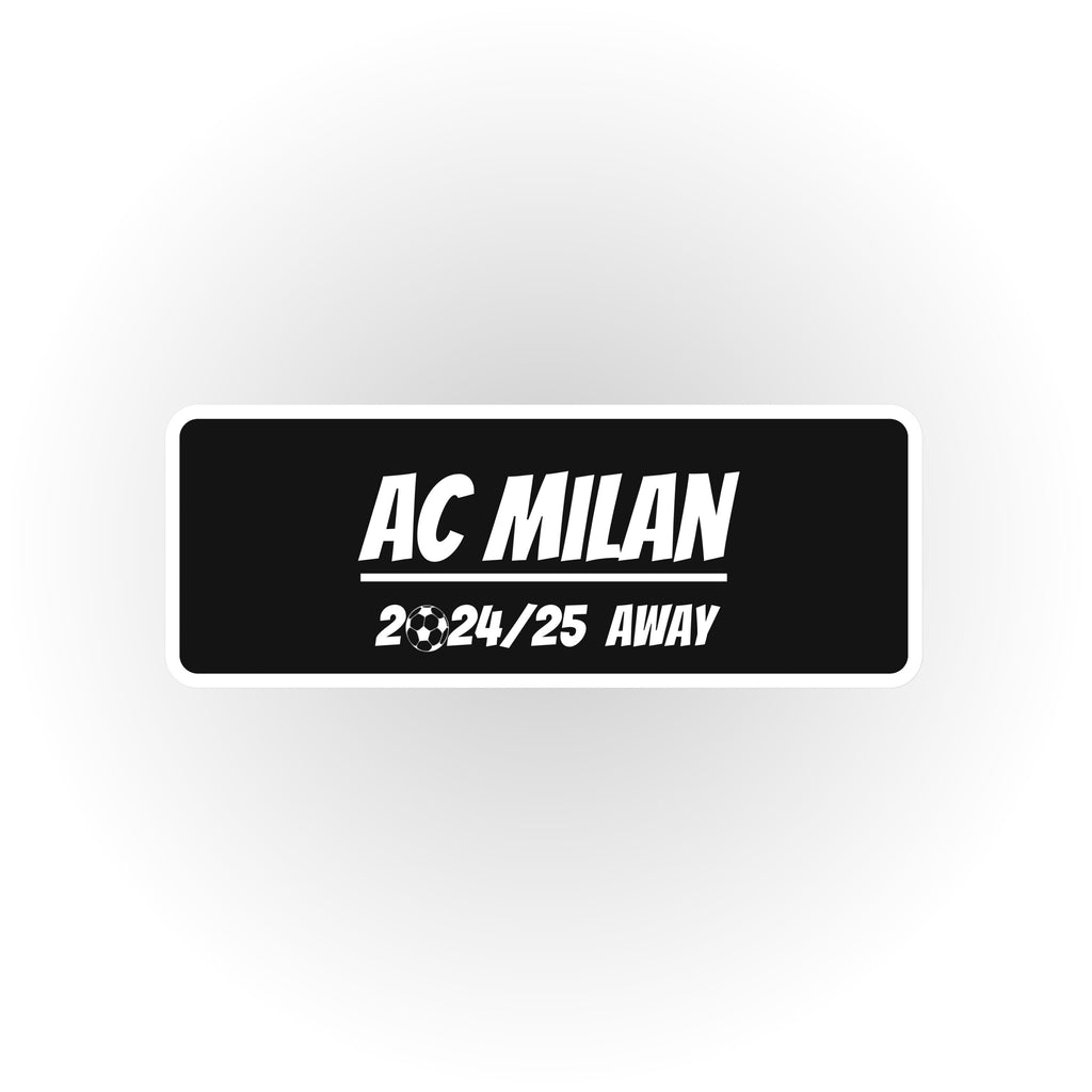 HIP MY WALL Fußball-Rahmen | AC Milan Authentic Auswärtstrikot